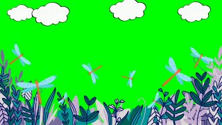 Beautiful Spring Season In Forest With Birds Sound Effect Green Screen Small Wonder Studio
