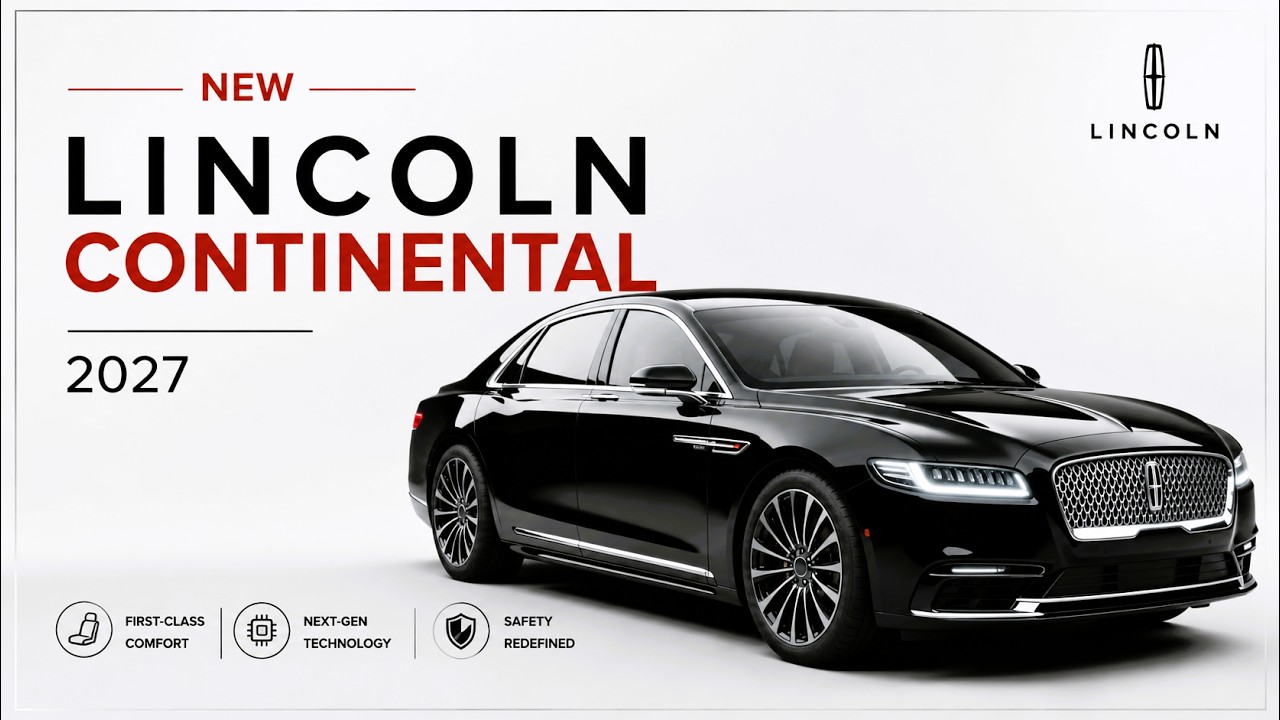 NEW 2027 Lincoln Continental — America's Luxury Sedan Returns