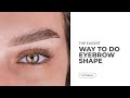 This is the easiest way to map eyebrows