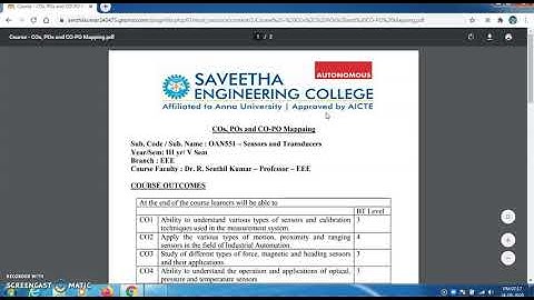 IUCEE - Capstone Project Presentation by Dr  R  Senthil Kumar