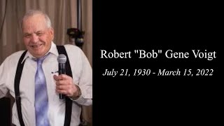 Robert G. Voigt - Funeral Ceremony