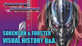 Before The Release Of Transformers A Visual History, Sorenson & Forster Field Questions On The Book.