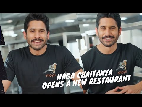 Naga Chaitanya Opens A New Restaurant | Shoyu Hyderabad Advertisement |Chay Akkineni | #Swiggy