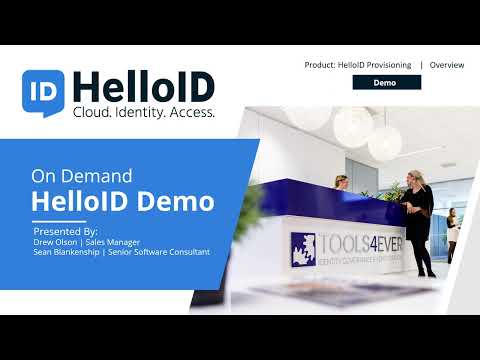 HelloID Provisioning 10 Minute Overview