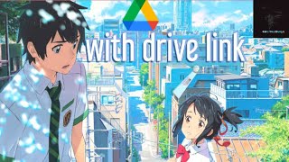your name movie download with Drive link in Hindi 