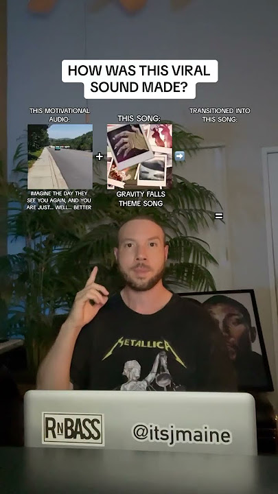 How Was This Viral Sound Made? “Imagine the day they see you again” Gravity Falls Transition #shorts