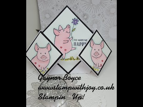 Triple Diamond Fold Card Stampin' Up! products of glycolysis