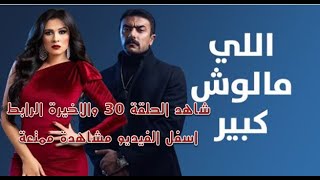 مسلسل اللى مالوس كبير - الحلقة الثلاثون والاخيرة - بطولة احمد العوضى | Episode 30