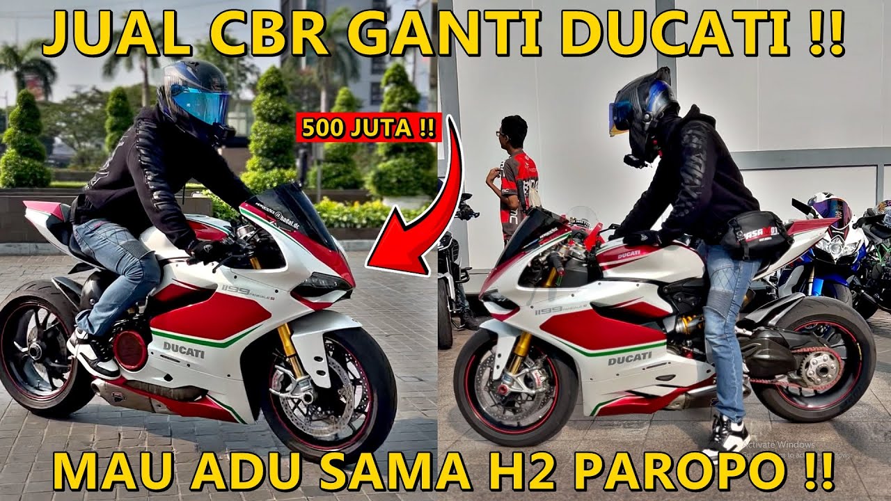 MBLO RIZKI JUAL CBR600 NYA BELI MOTOR DUCATI PANIGALE SEHAGRA 500 JUTA ...