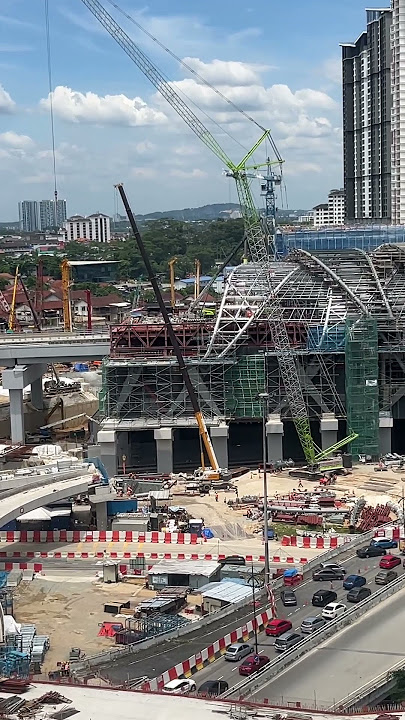 🇲🇾October 9, 2025 RTS Link Bukit Chagar Station #malaysia #johorbahru #rts
