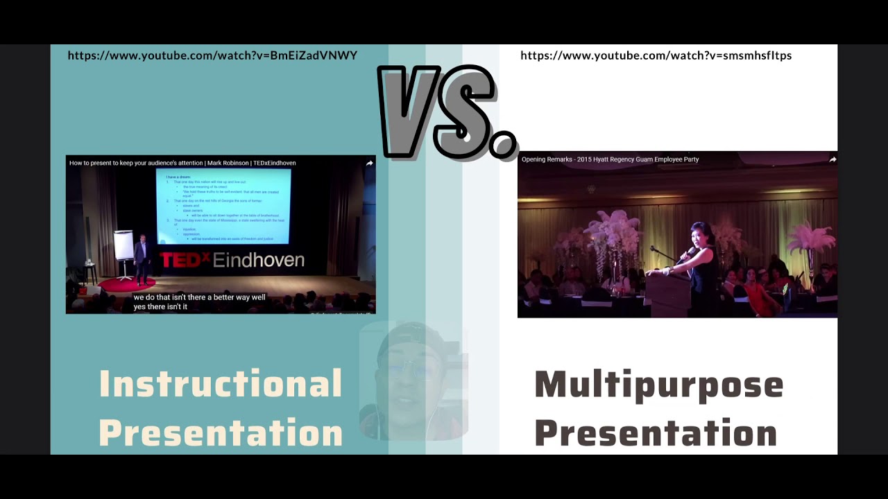 Instructional Presentations Vs. Multipurpose Presentation YouTube