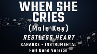Download Lagu WHEN SHE CRIES - MALE KEY - FULL BAND KARAOKE - INSTRUMENTAL - RESTLESS HEART MP3 Download Lagu WHEN SHE CRIES - MALE KEY - FULL BAND KARAOKE - INSTRUMENTAL - RESTLESS HEART MP3