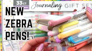 Costco Journaling Gift Set 33 Markers, Brush Pens, Mildliners, Journal, Washi Tape