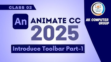 Adobe Animate CC 2025 ( Flash ) Full Course | Class-2 | Learn 2D Animation Step by Step