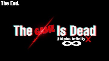 The GAME Is Ended | Intro🔥| #shorts | Alpha Infinity X The End