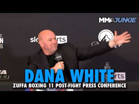 Dana White SOUNDS OFF about his involvement in Tyson Fury vs. Anthony Joshua