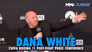 Dana White SOUNDS OFF about his involvement in Tyson Fury vs. Anthony Joshua