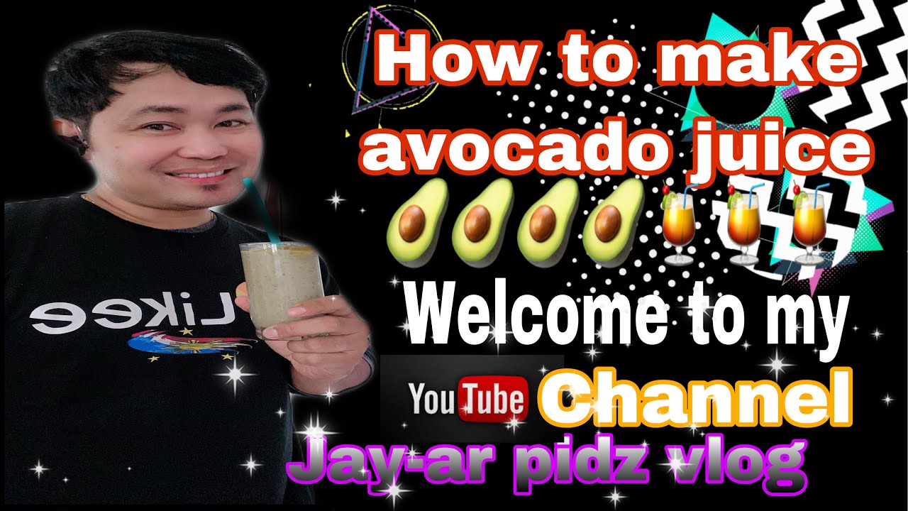 How to make avocado juice