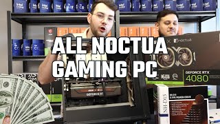 The Quietest Gaming PC? Full Noctua Build!