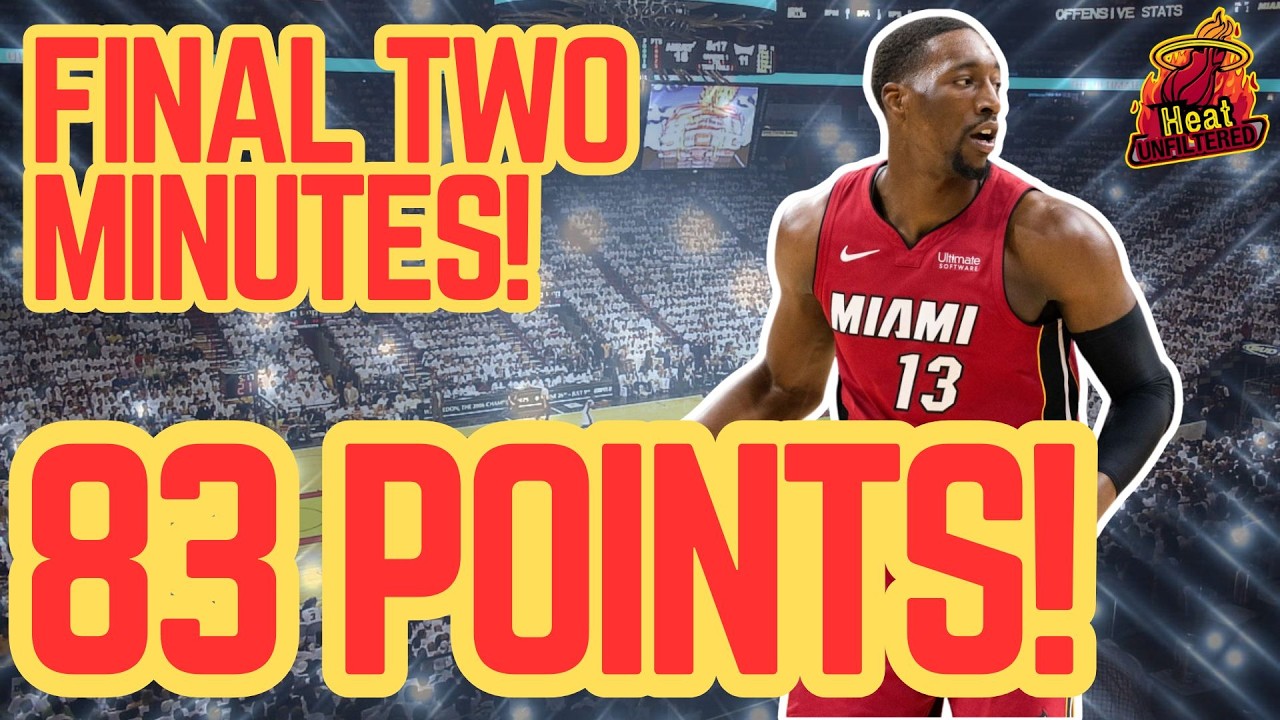 Final 2 Minutes of Bam Adebayo Scoring 83 Points vs  Washington Wizards!