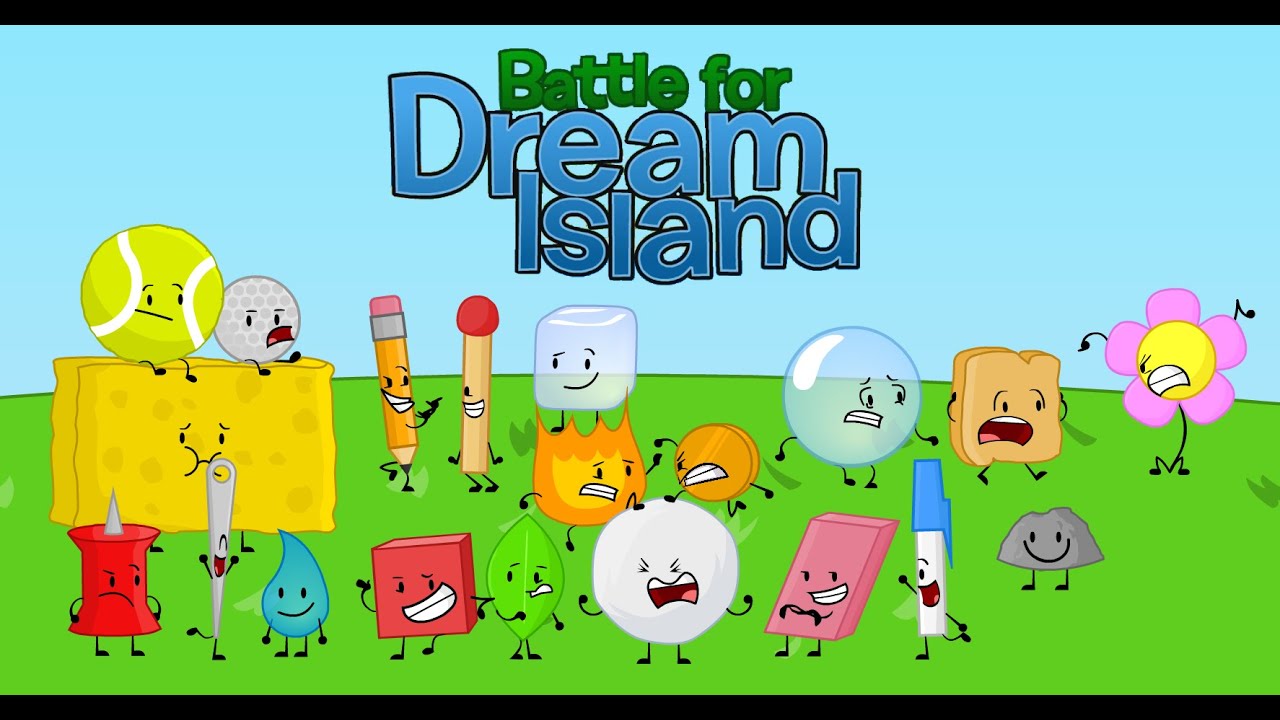 Making all bfdi objects and host in google slides - YouTube