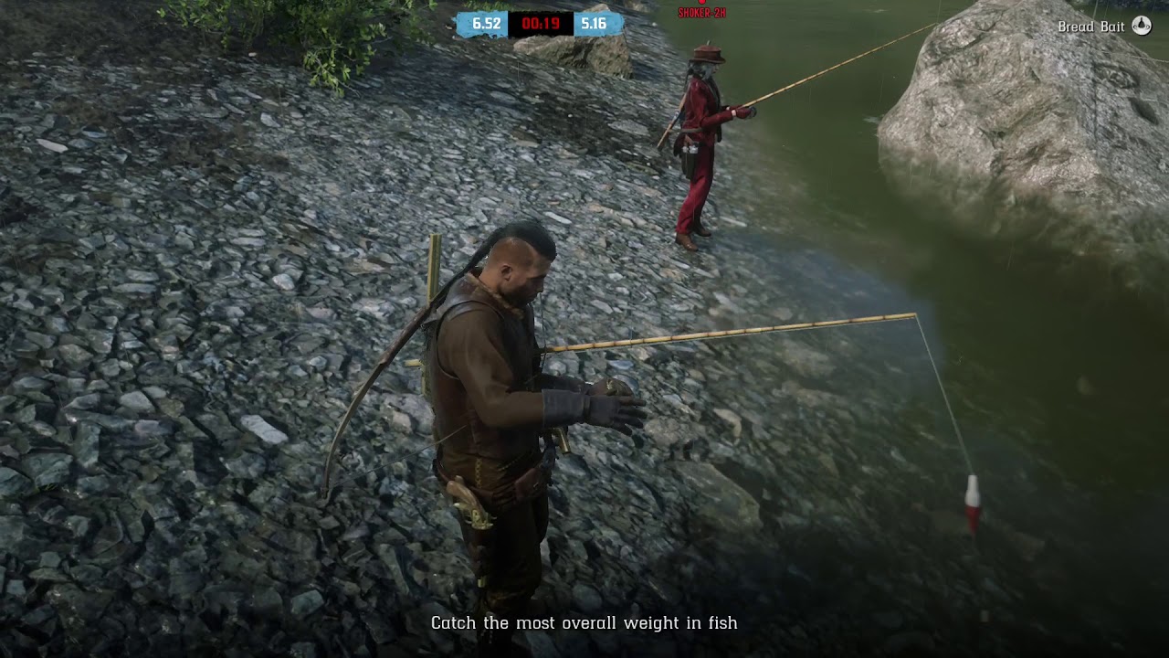 Red Dead Redemption 2 Online Fishing Competition