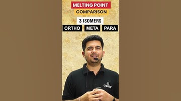 🔥Comparison of Melting Point 😱Super Trick ✅ in 1 Minute #shorts #organicchemistry #jee #neet