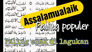 Assalamualaik paling enak di lagukan paling populer belajar sholawat maulid diba assalamualaik