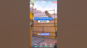 A Site Retake Recon on Ascent 🎯 #valorant #valorantlineups #valiorantindia