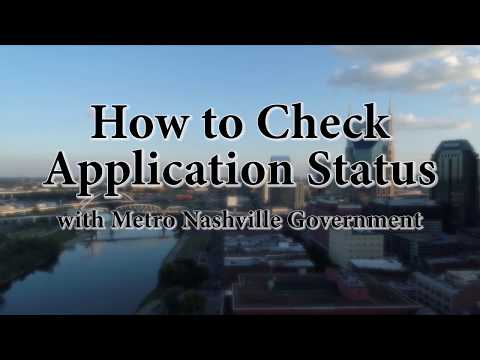 HOW TO CHECK APPLICATION STATUS