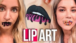 Recreating Lip Art from Instagram FAIL (Beauty Break)