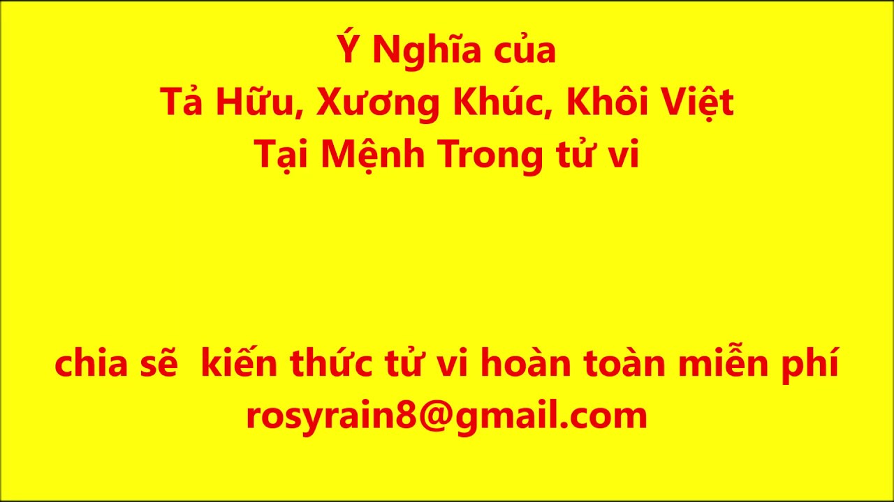 Ý Nghĩa của Tả Hữu, Xương Khúc, Khôi Việt Tại Mệnh Trong tử vi