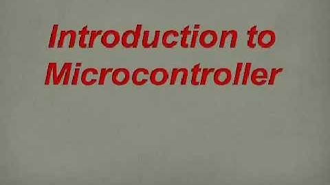 8051 tutorials in Hindi introduction