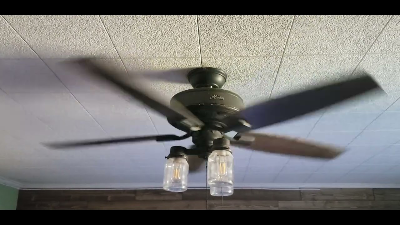 Hunter Lincoln Edison Ceiling Fan Remake YouTube