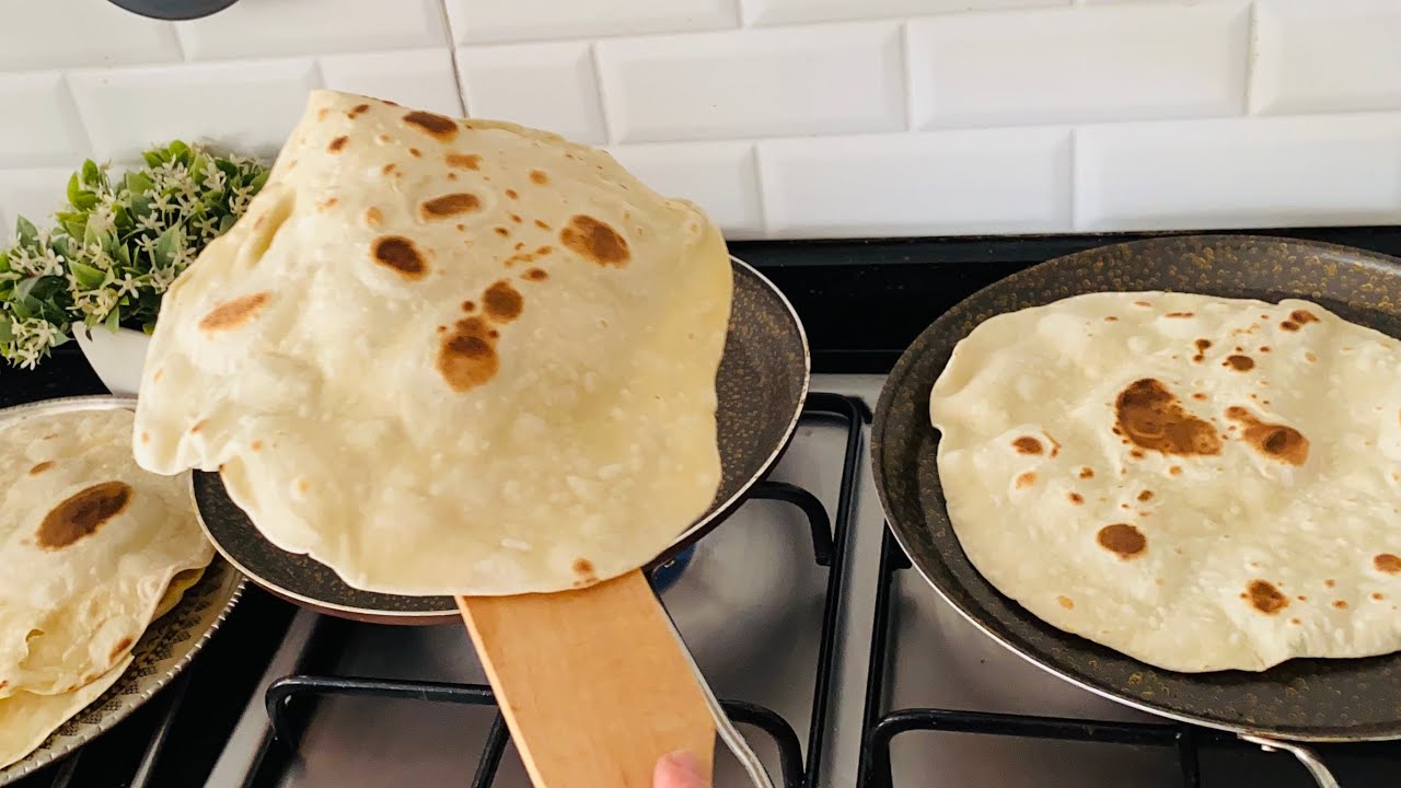 AZ ÖLÇÜLÜ LAVAŞ ???? EKMEĞİ TARİFİ-MAYASIZ PAMUK GİBİ  KEBAP EKMEĞİ NEFİS YEMEK TARİFLERİ-Yemek Adası