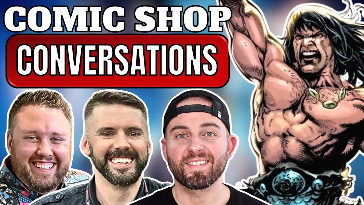 CONAN Original Art! Comics Market DOWN 7%? Plus Weekly Comic Review || Comic Shop Conversations
