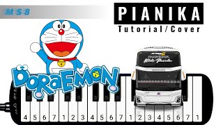 DORAEMON Pianika Telolet Basuri Moreno MS8 Seniman Angin