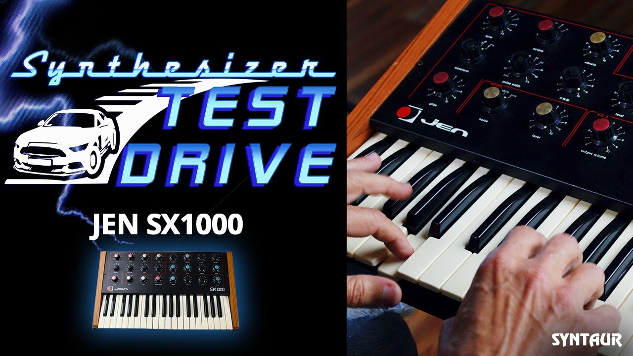 Synthesizer Test Drive: Jen SX1000 - YouTube