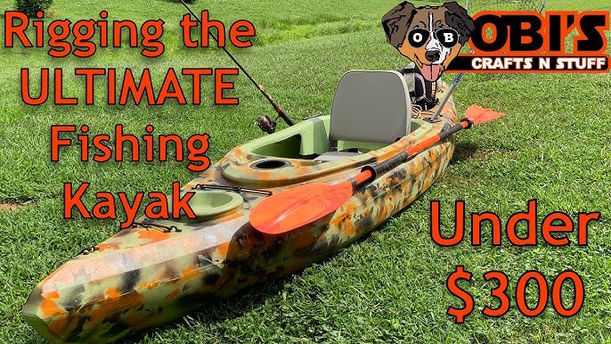 CHEAP Sit Inside Kayak Fishing Modifications