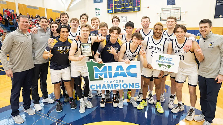 Carleton Men's Basketball - MIAC Championship high...