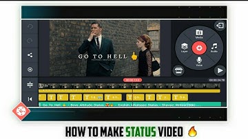 How To Create Trending WhatsApp Status - Kinemaster Tutorial - Shavaiz Creations