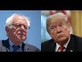 Bernie Sanders Compared to Trump's Extremism By Washington Post Whatsapp Status Video Download Free