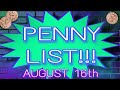 081622 dollar general penny list