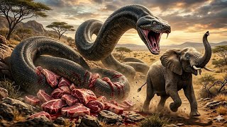 Giant Snake vs Lion 😱 | Jungle Ka Sabse Dangerous Battle