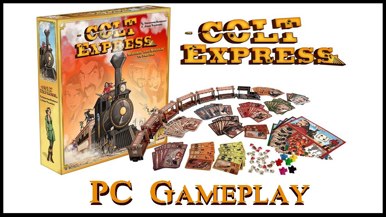 Colt Express Big Box Board Game - Wild West Train Robbery