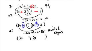 Información Factoring Trinomials Using Trial and Error Noticias