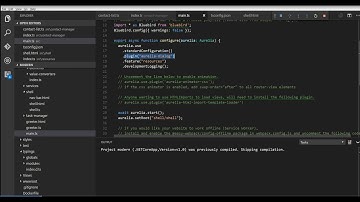 Building a web app using ASP.NET Core 1.0, Aurelia, TypeScript, Webpack in VS Code – Part 5,Sec3