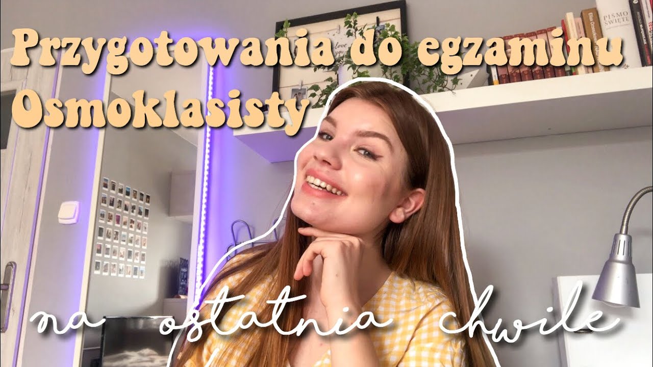 Jak ZDAĆ egzamin ósmoklasisty? 🤩 *LAST MINUTE*