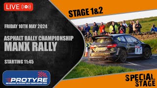 : Manx National Rally 2024 - Stages 1 & 2 - Protyre Motorsport UK Asphalt Rally Championship