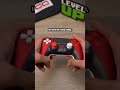 Red Black &amp; White Custom PS5 Pro Controller 4 paddles, mouse click triggers, soft touch grip🥵